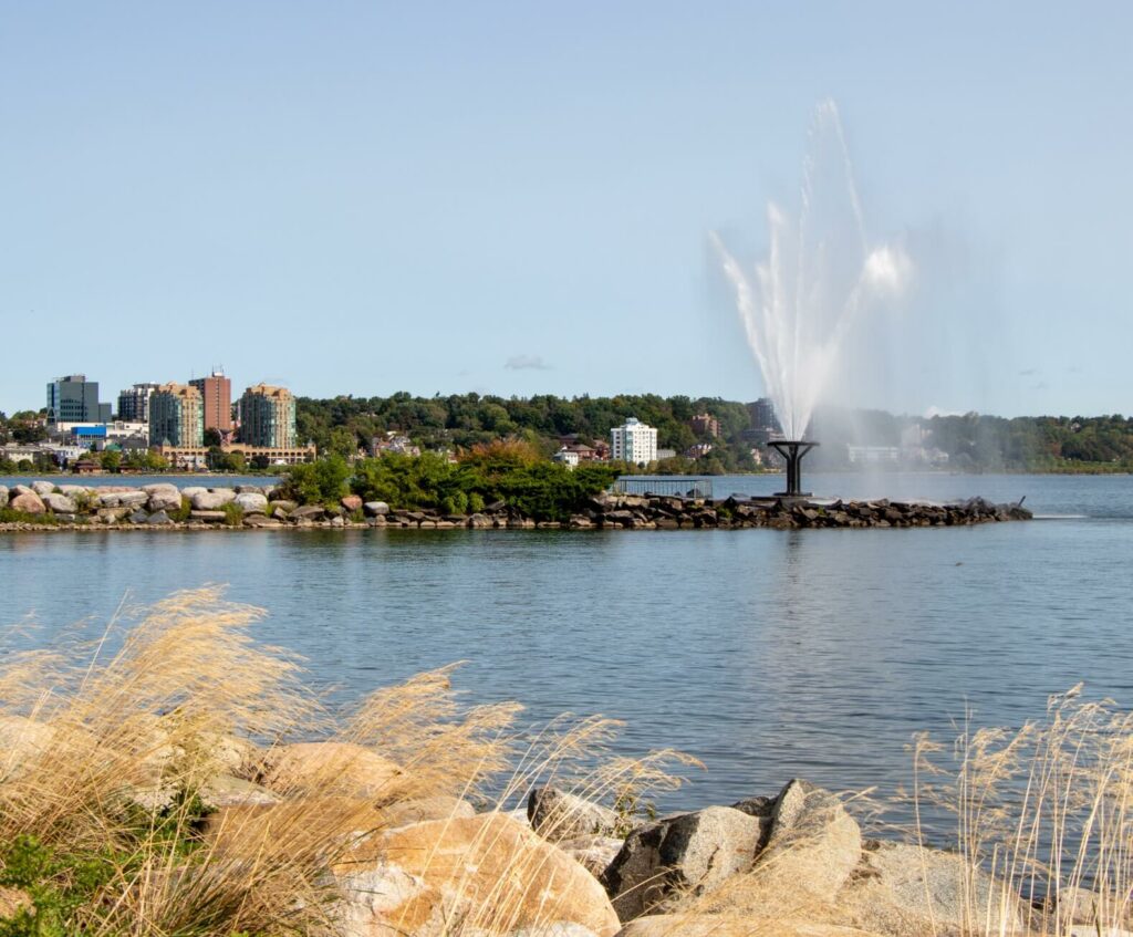 barrie business area in downtown